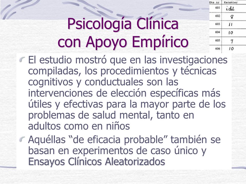 investigaciones terapia de o manual estudios