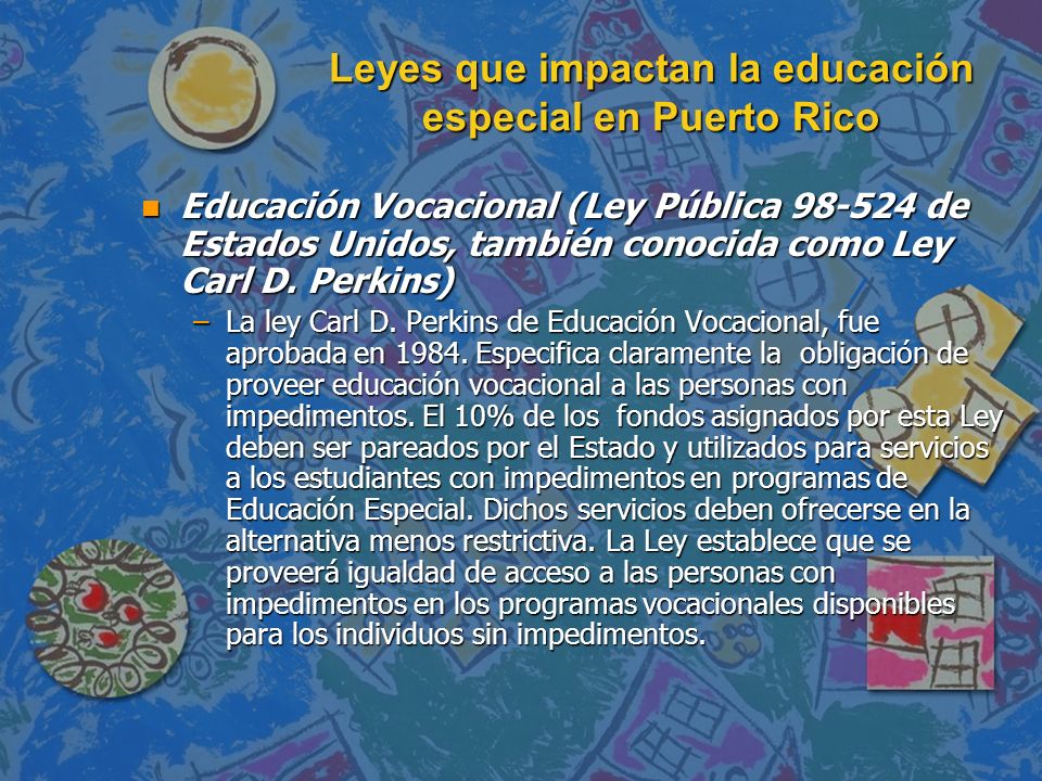 EDUCACION ESPECIAL EN PUERTO RICO educacion especial en puerto rico: