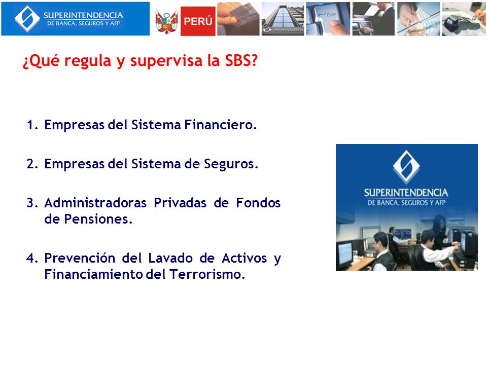DE BANCA SEGUROS Y ADMINISTRADORAS PRIVADAS DE FONDOS DE PENSION de banca seguros y administradoras privadas de fondos de pension: