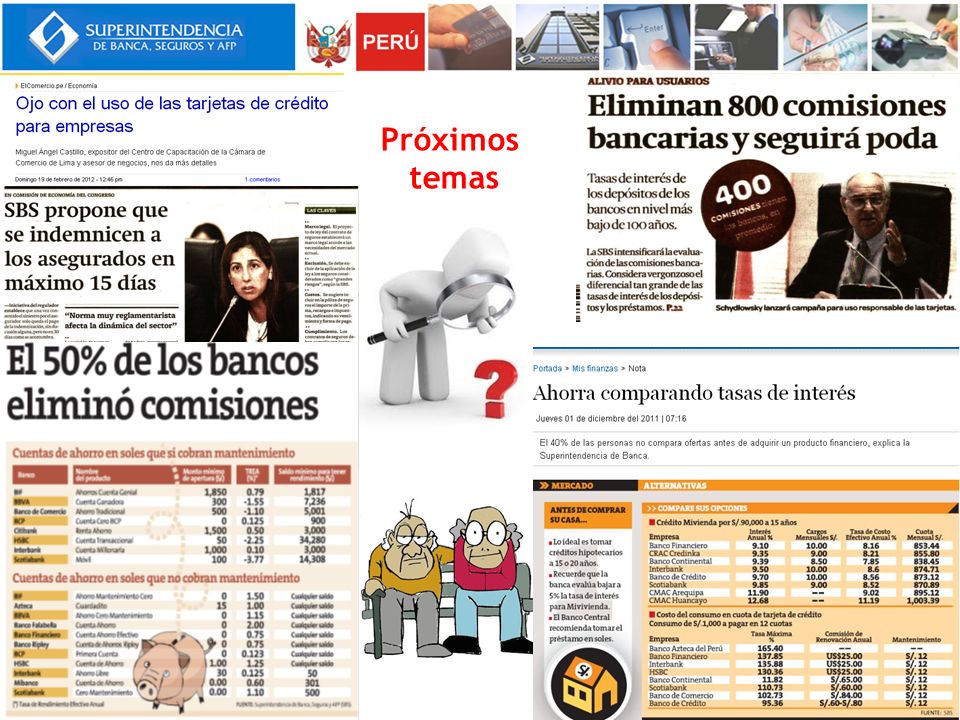 DE BANCA SEGUROS Y ADMINISTRADORAS PRIVADAS DE FONDOS DE PENSION de banca seguros y administradoras privadas de fondos de pension: