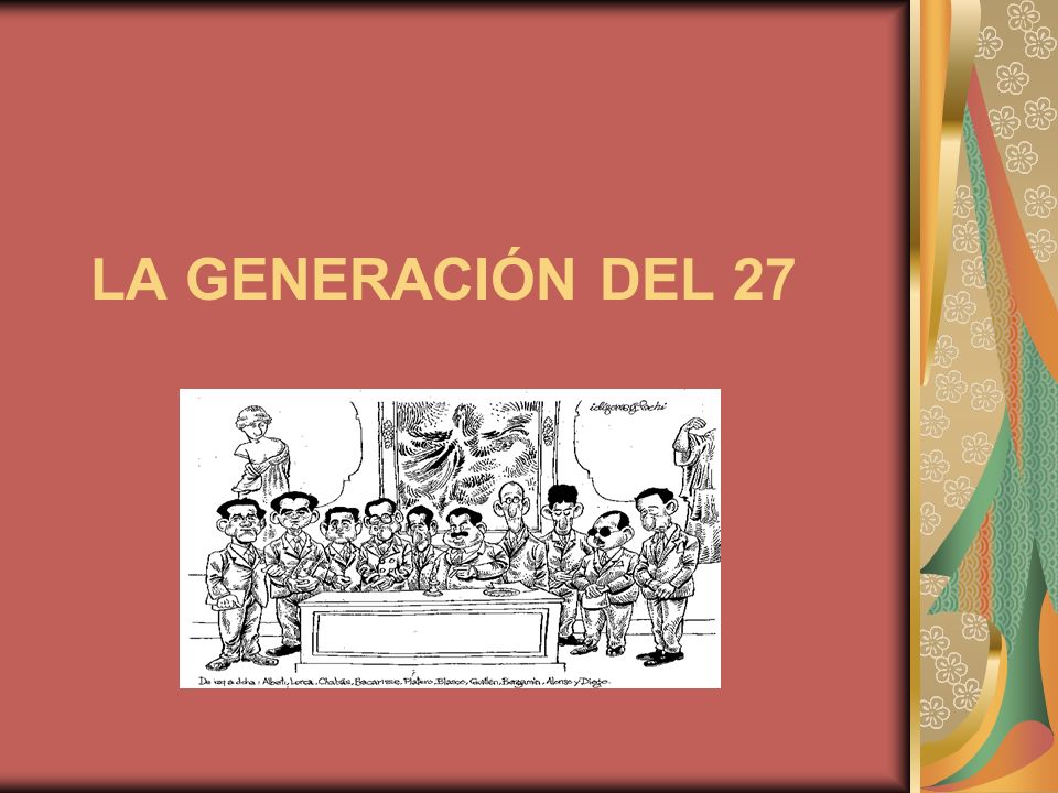 GENERACION LITERARIA generacion literaria: