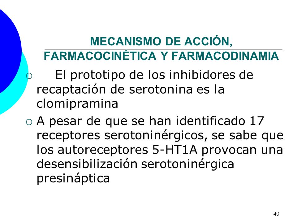 Lexapro farmacocinetica y farmacodinamia