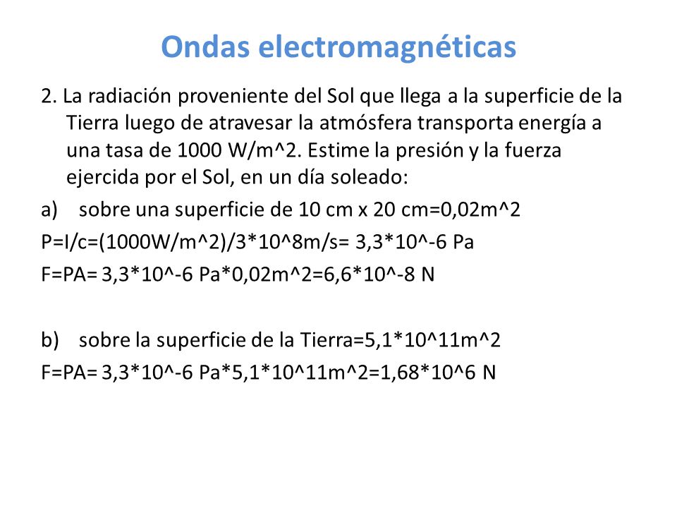 Ondas electromagnéticas 2.
