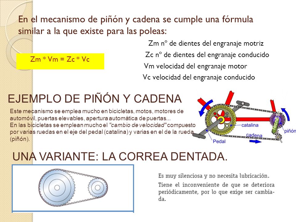 ENGRANAJE FORMULA EJEMPLO engranaje formula ejemplo: