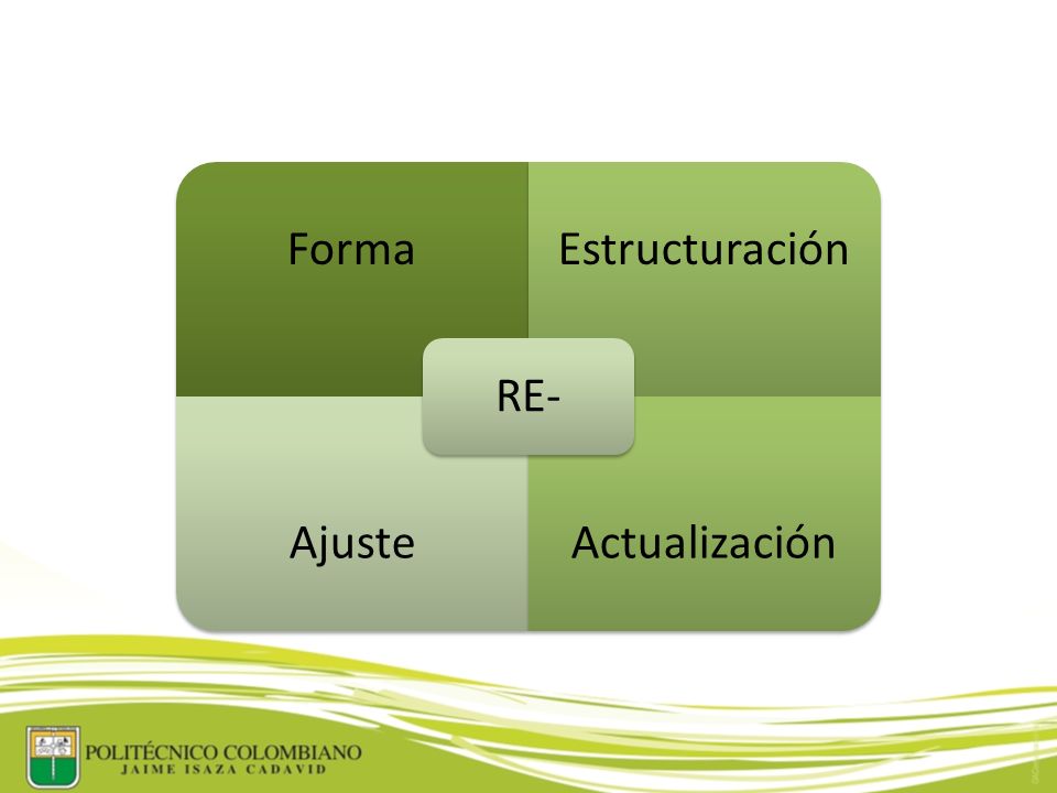 FormaEstructuración AjusteActualización RE-