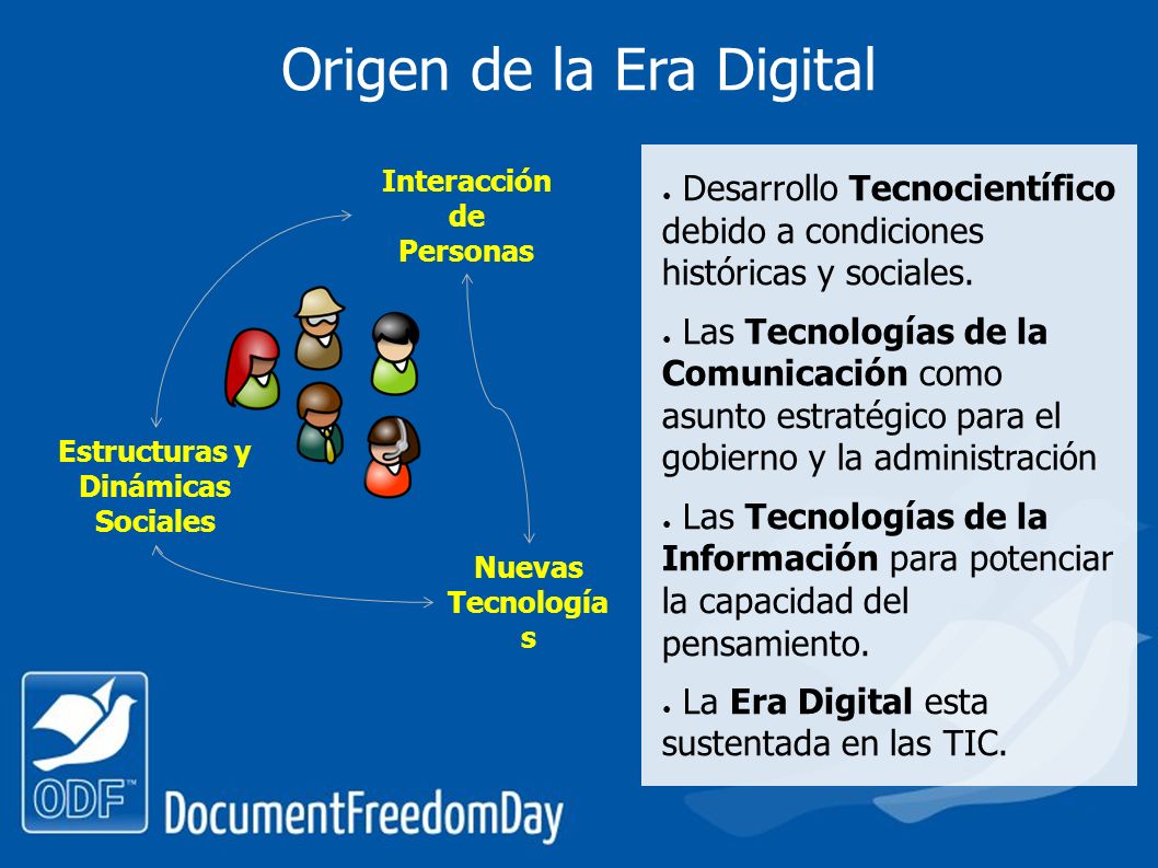 Origen de la Era Digital ● Desarrollo Tecnocientífico debido a condiciones históricas y sociales.