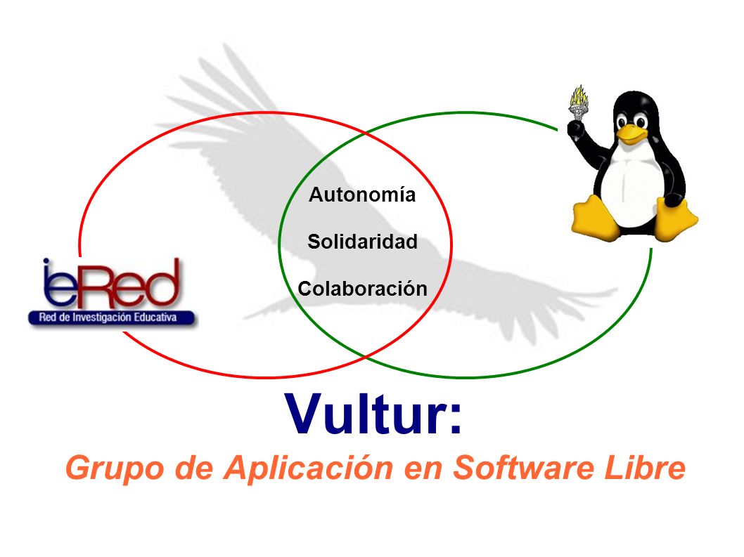 Vultur: Grupo de Aplicación en Software Libre Autonomía Solidaridad Colaboración