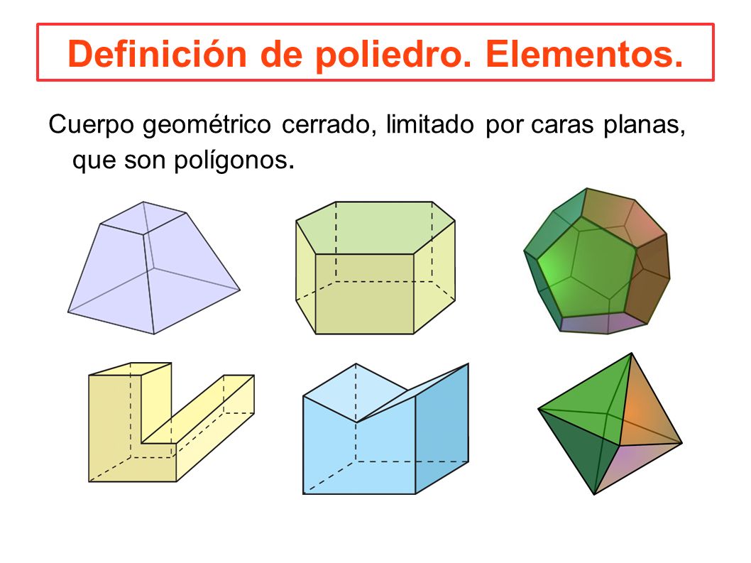 Resultado de imagen de poliedros