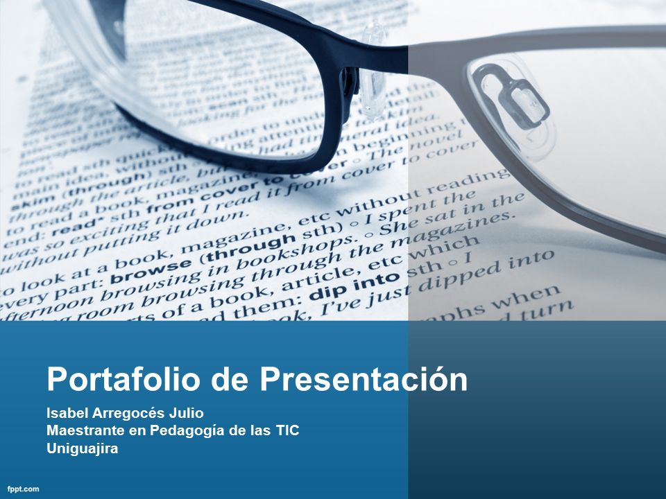 Portafolio de Presentación Isabel Arregocés Julio Maestrante en Pedagogía de las TIC Uniguajira