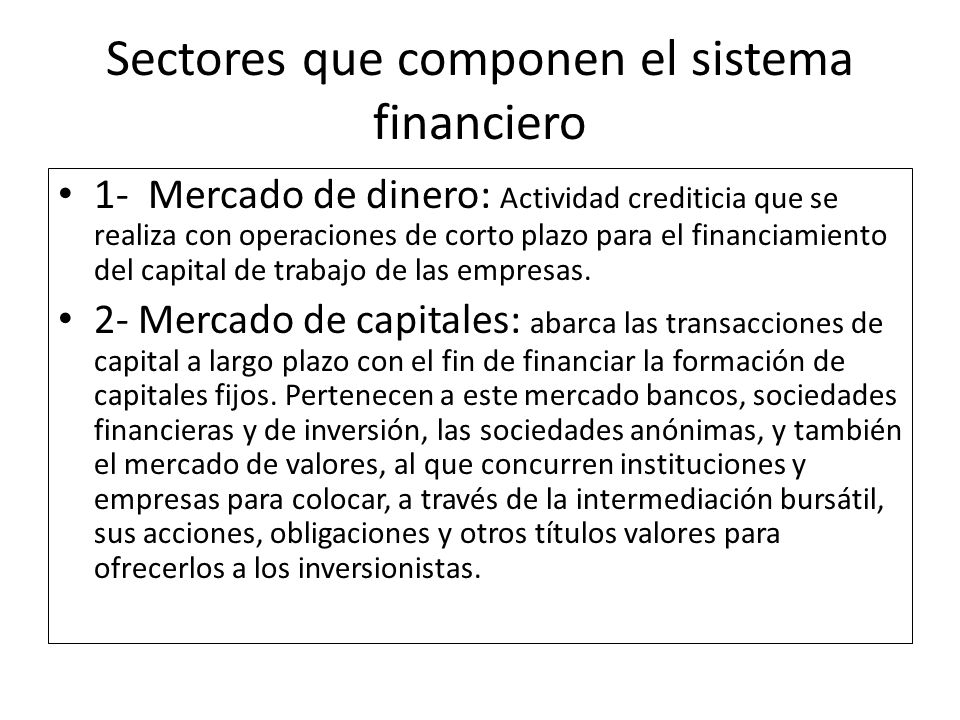 Operaciones Con Los Bancos Y Sociedades Financieras