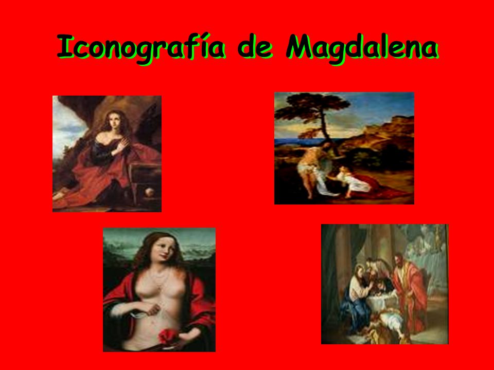 Iconografía de Magdalena
