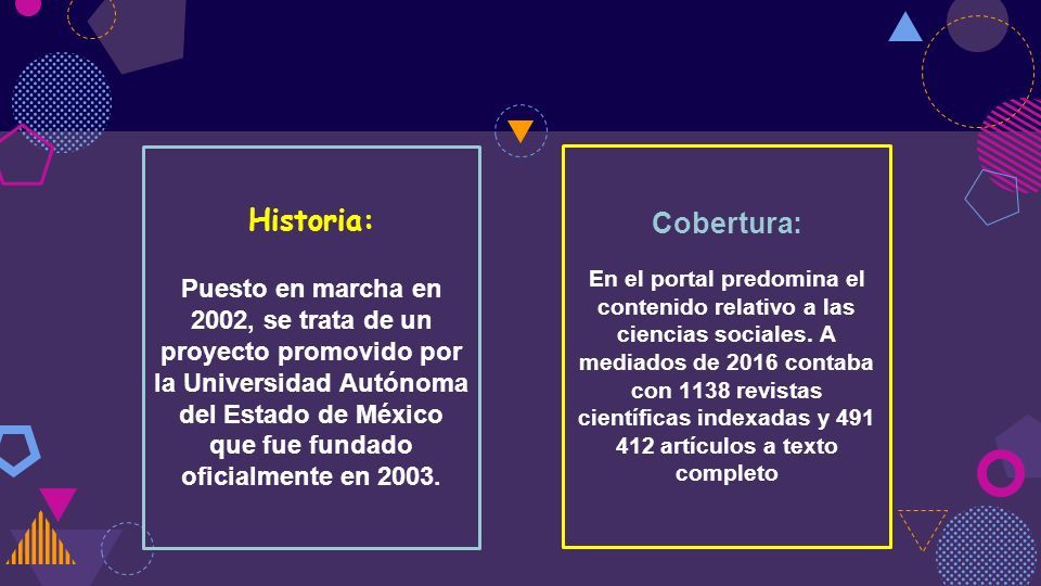 Historia: Puesto en marcha en 2002, se trata de un proyecto promovido por la Universidad Autónoma del Estado de México que fue fundado oficialmente en 2003.