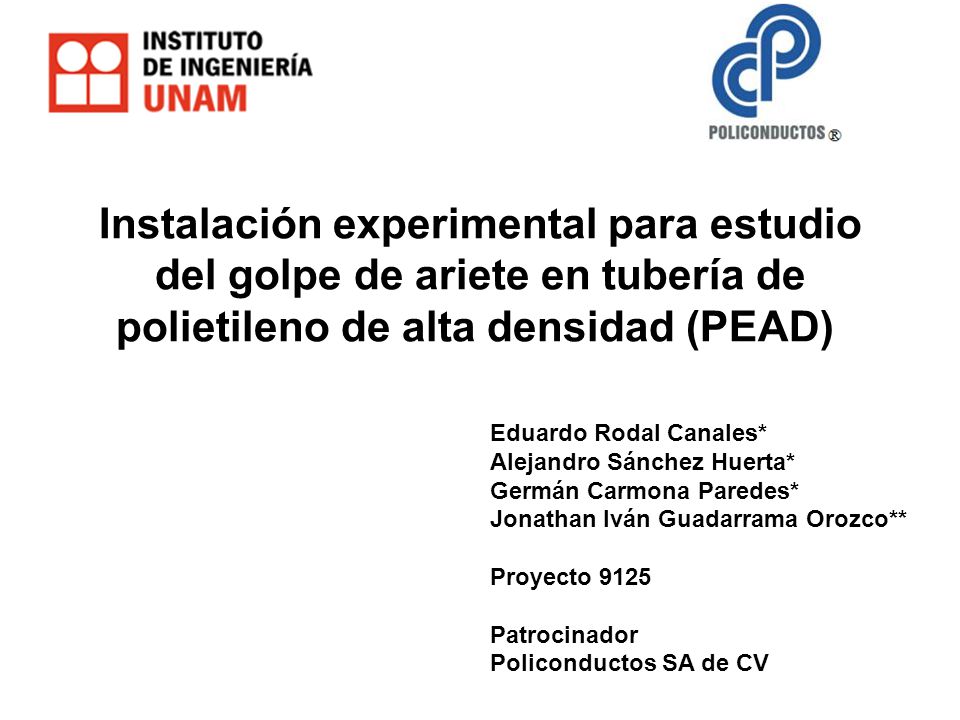 INSTALACION DE TUBERIA DE POLIETILENO instalacion de tuberia de polietileno: