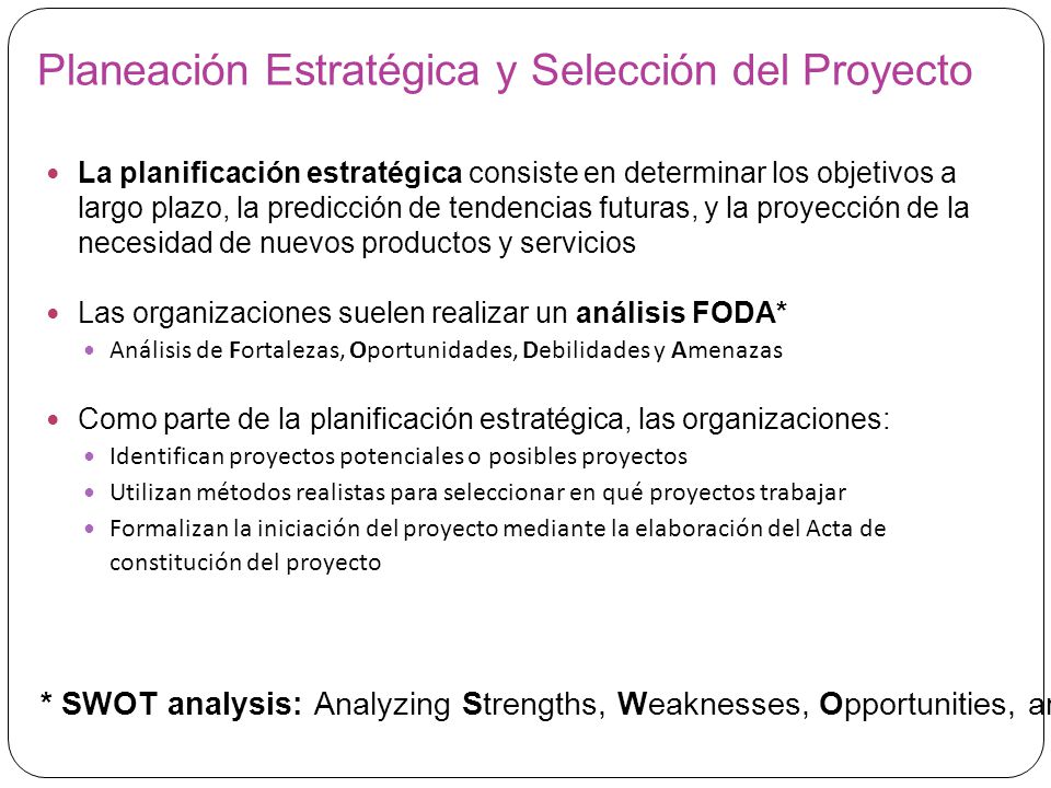 ESTRATEGIA PLANIFICACION PROYECTO SOFTWARE estrategia planificacion proyecto software: