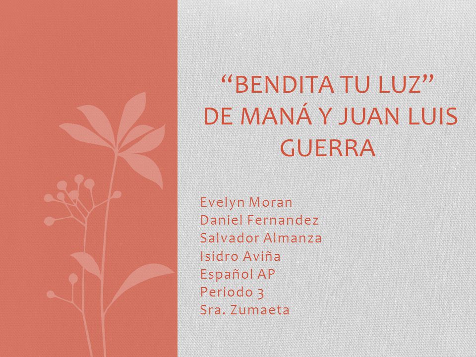 LETRA BENDITA TU LUZ MANA Y JUAN letra bendita tu luz mana y juan: