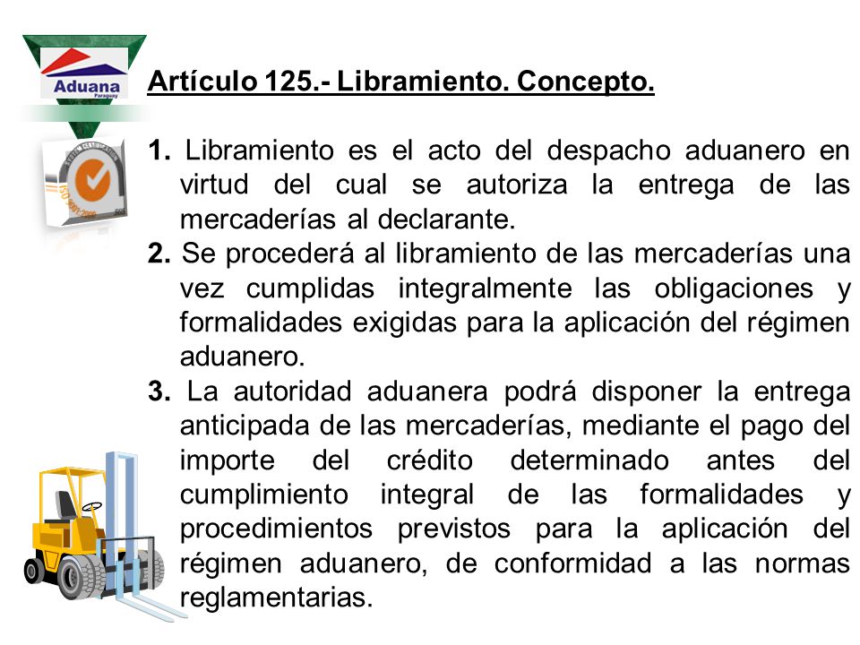 CONCEPTO DESPACHO ADUANERO concepto despacho aduanero:
