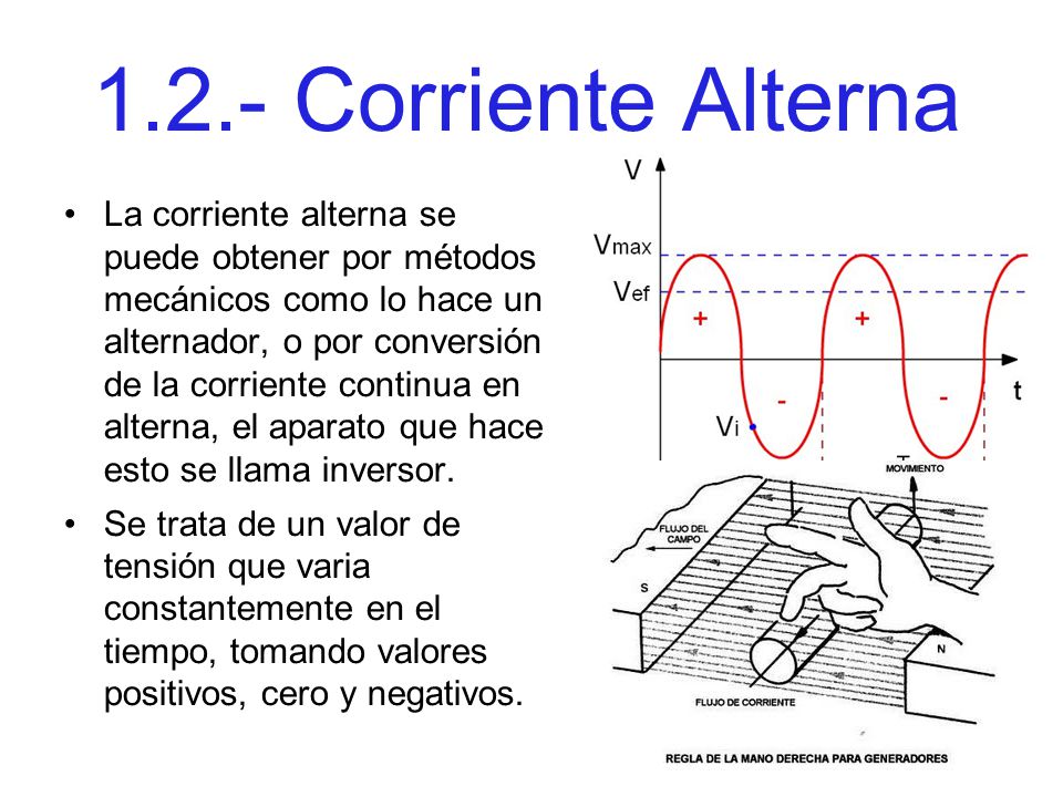 ELECTRICIDAD CORRIENTE ALTERNA electricidad corriente alterna: