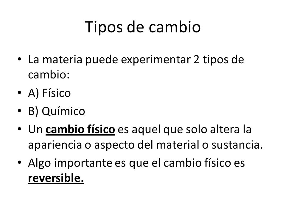 EJEMPLO CAMBIO FISICO I QUIMICO ejemplo cambio fisico i quimico: