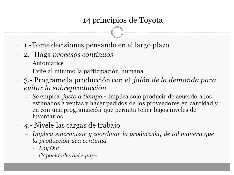 14 principios de produccion toyota #6