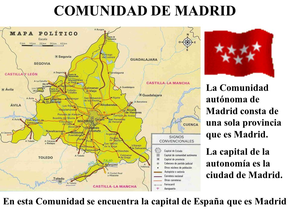 Resultado de imagen de CAPITAL DE LA AUTONOMIA DE MADRID