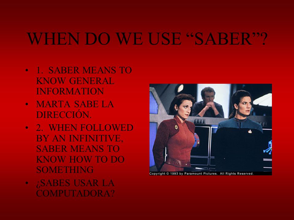 ENGAGE. CONJUGATE THESE VERBS QUICKLY OR YOU WILL BE ASSIMILATED BY THE BORG.