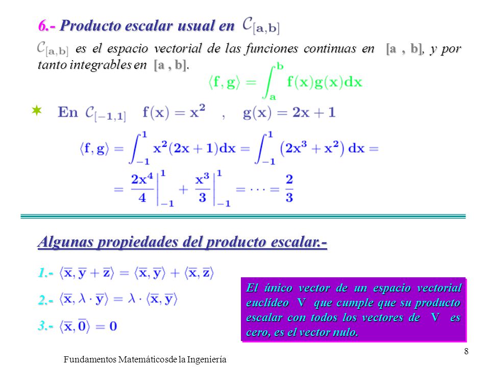 ESPACIO VECTORIAL DE LAS MATRICES espacio vectorial de las matrices: