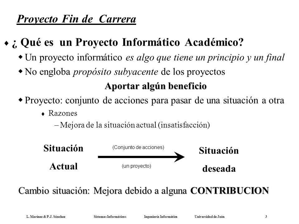 EL PROYECTO FIN DE CARRERA EN INGENIERIA INFORMATICA el proyecto fin de carrera en ingenieria informatica:
