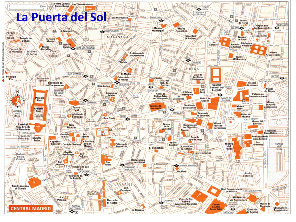 Madrid, España La Puerta del Sol