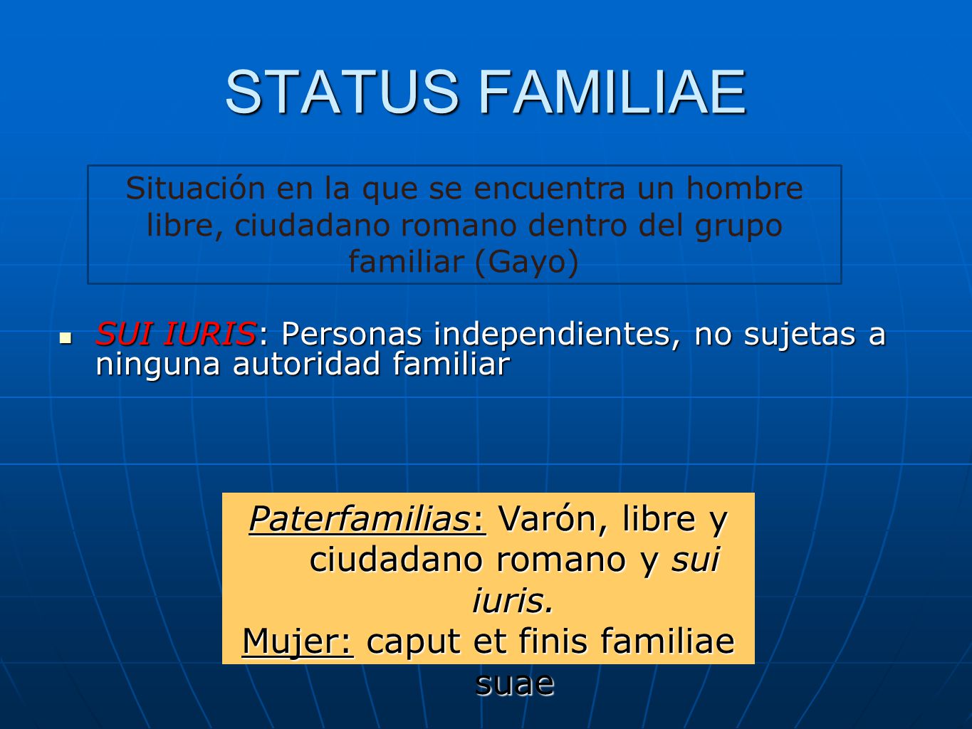 Семейный статус status familiae Семейный статус status familiae