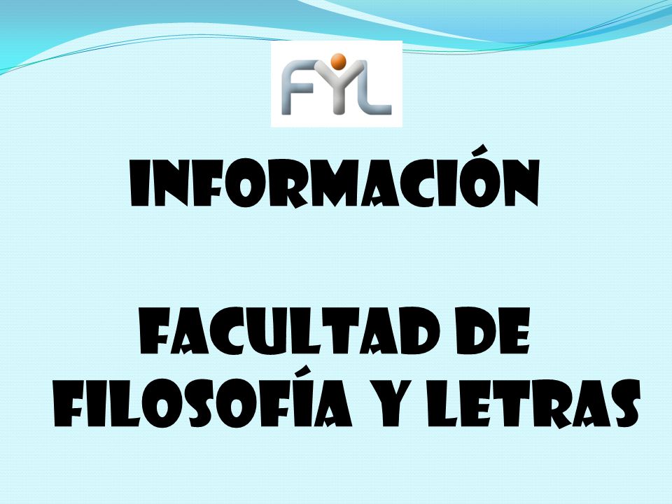 LICENCIATURA EN FILOSOFIA Y LETRAS licenciatura en filosofia y letras: