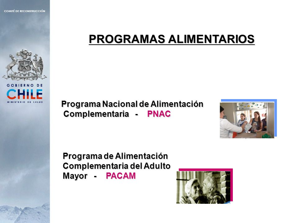 Actualizacion Programas Alimentarios Pnac Pacam Ppt Descargar