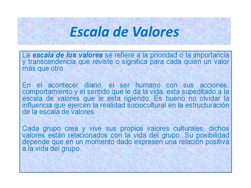 VALOR IMPORTANCIA TRANSCENDENCIA valor importancia transcendencia: