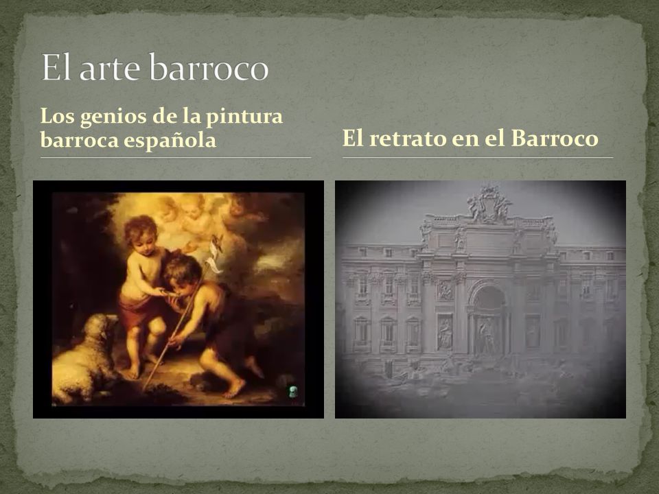Los genios de la pintura barroca española El retrato en el Barroco