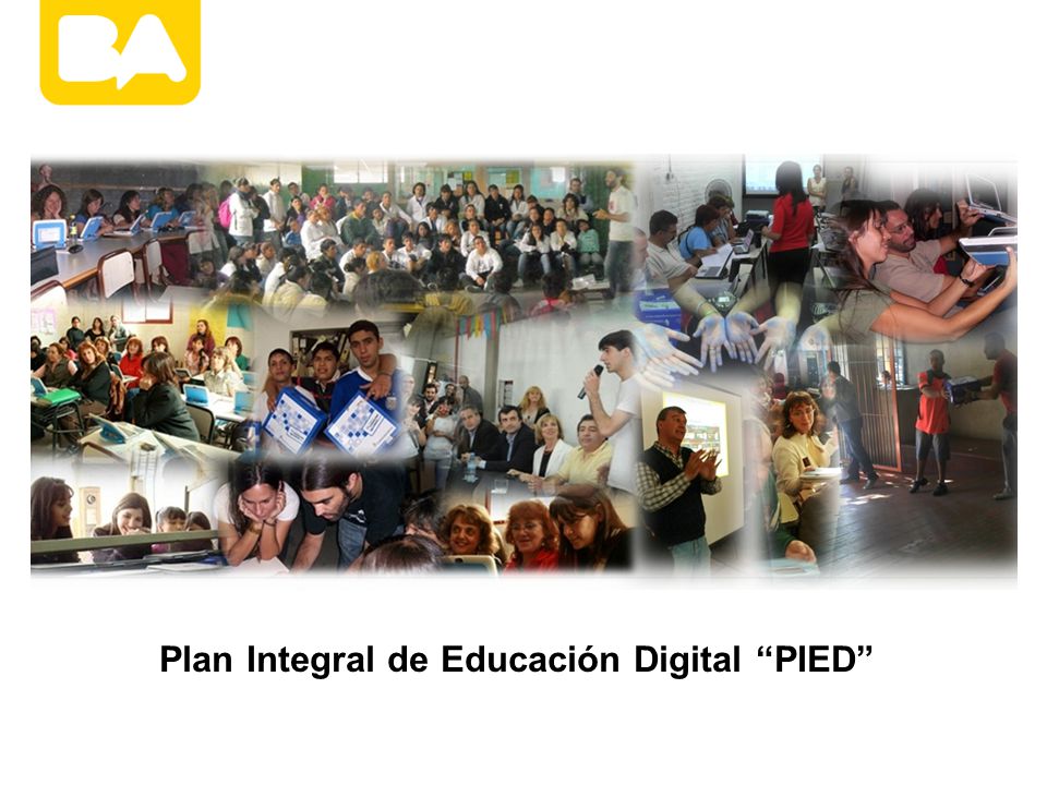 Plan Integral de Educación Digital PIED