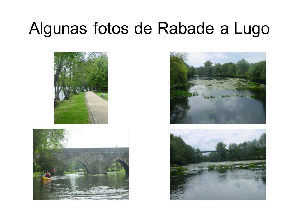Algunas fotos de Rabade a Lugo