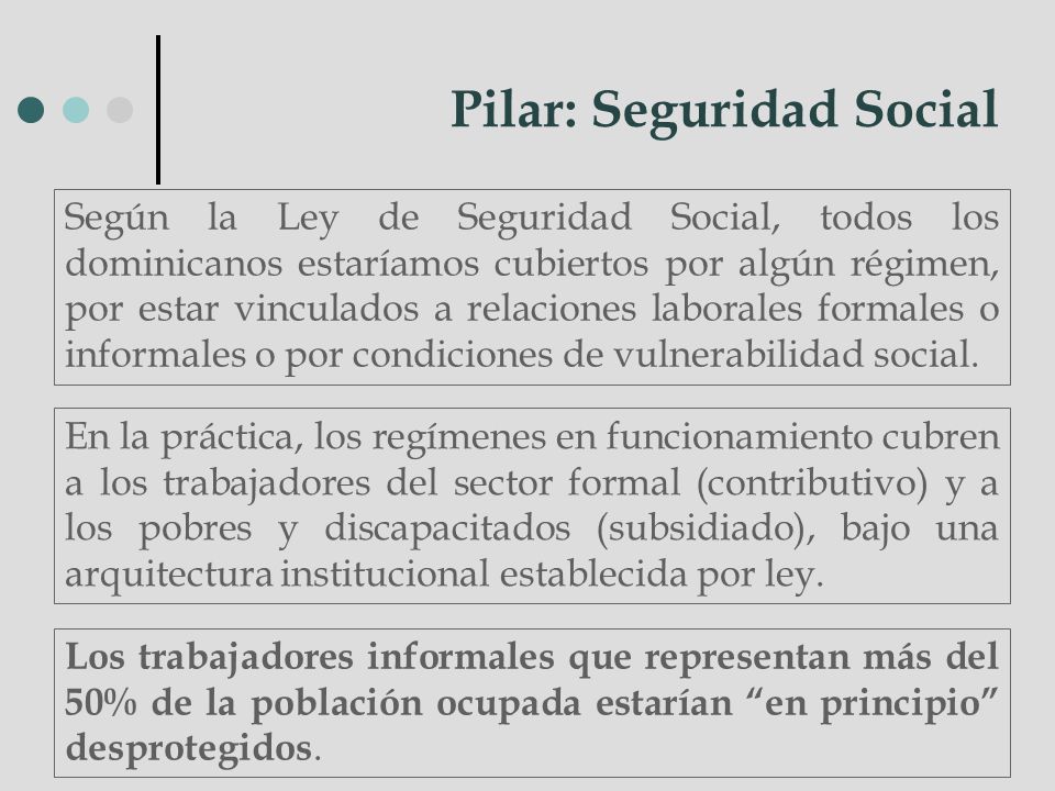 LEY DE SEGURIDAD SOCIAL EN LA REPUBLICA DOMINICANA ley de seguridad social en la republica dominicana: