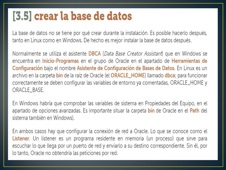 ADMINISTRACION ORACLE LIC EDUARDO GAYTAN Oracle Database 11g Edition