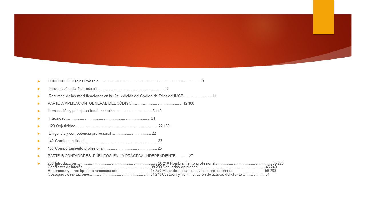 CÓDIGO DE ÉTICA PROFESIONAL INSITUTO MEXICANO DE CONTADORES PUBLICOS