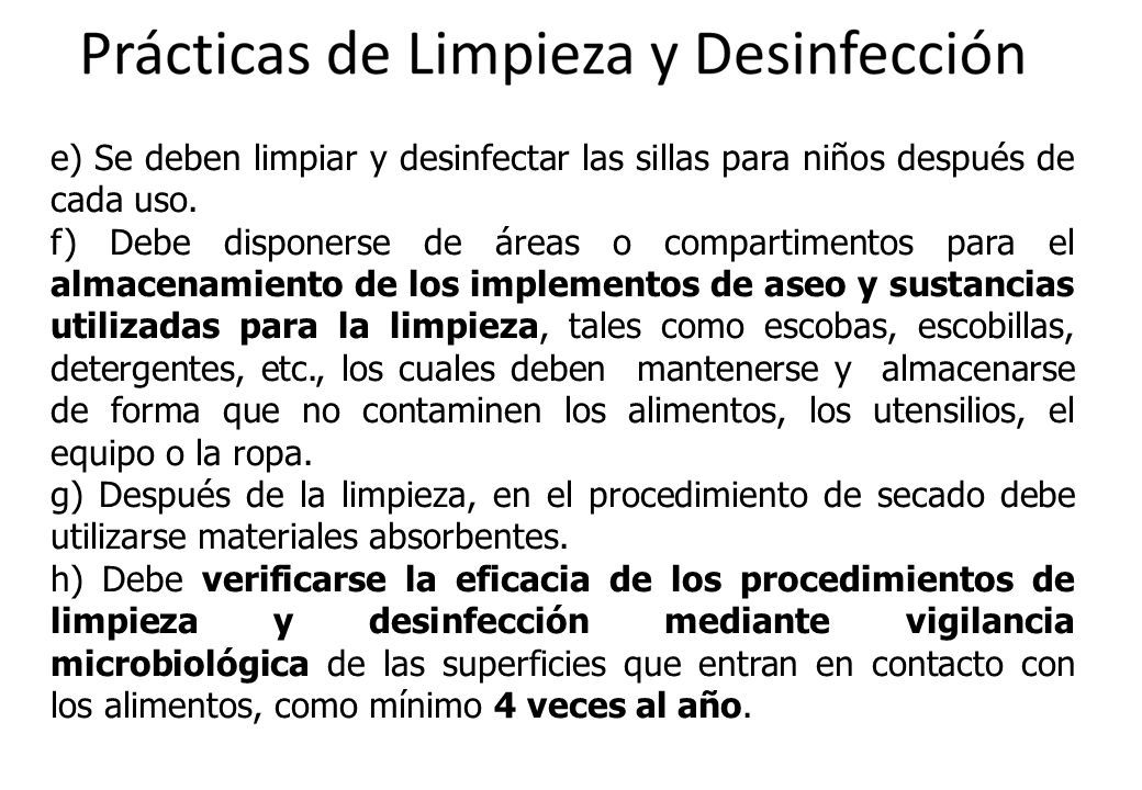 Normativa Sanitaria Para Restaurantes Y Servicios Afines Requisitos