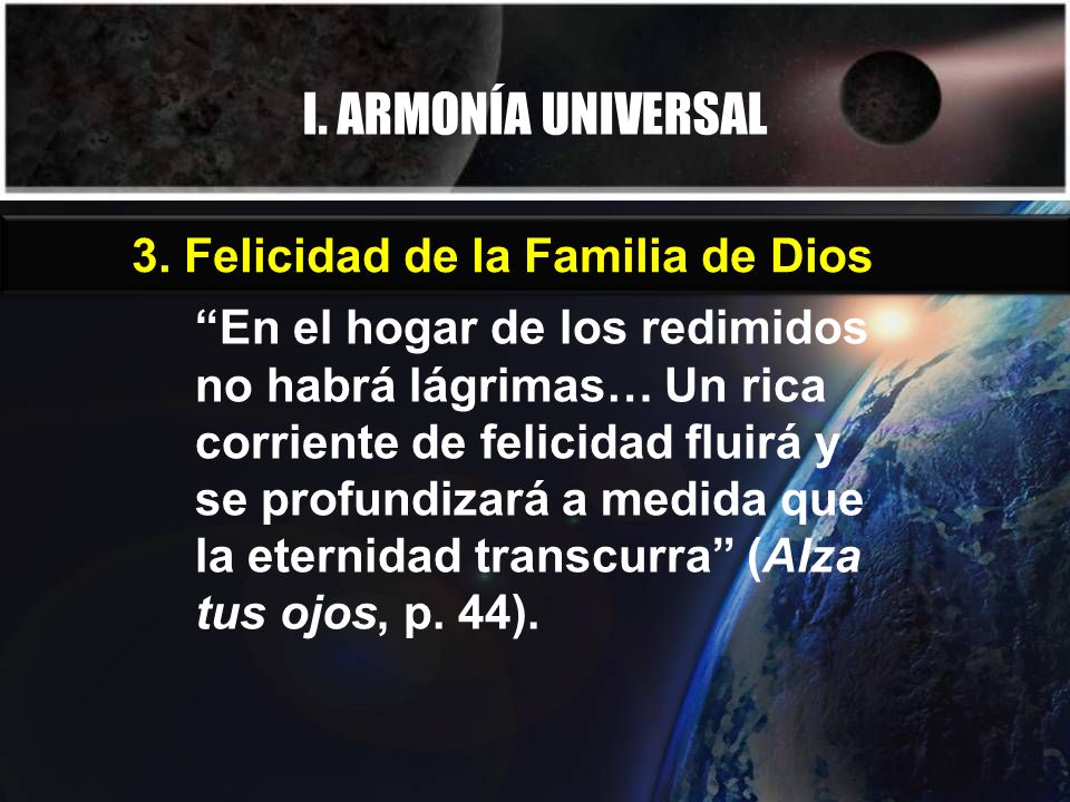 I. ARMONÍA UNIVERSAL 3.