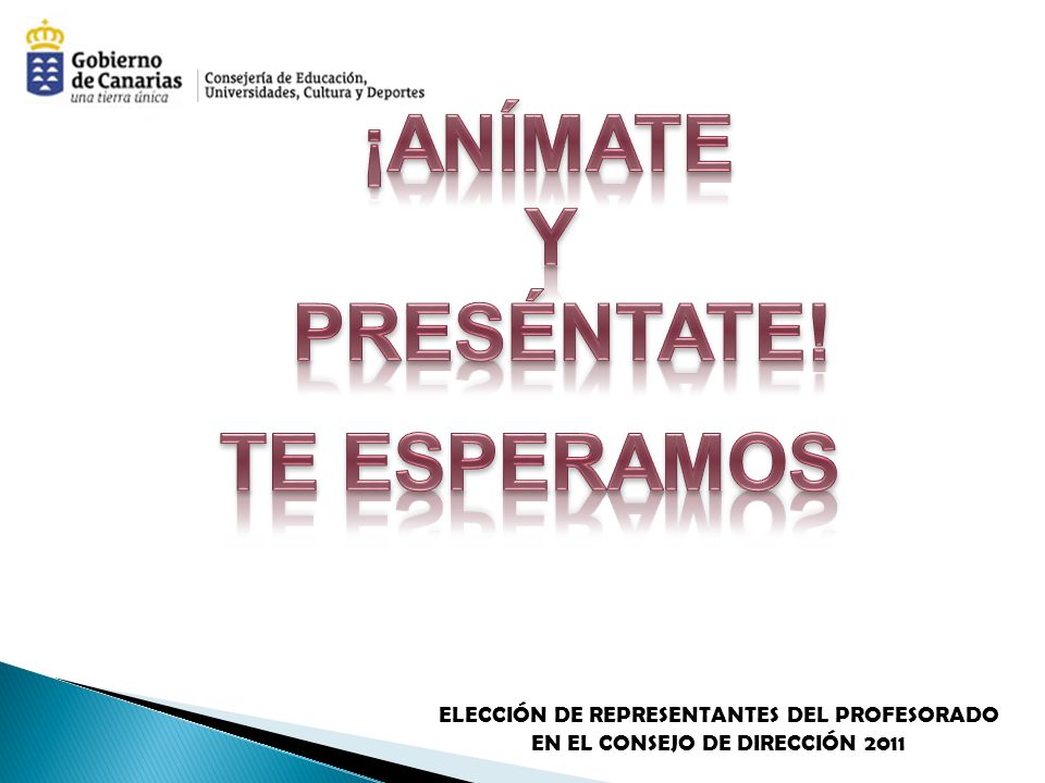 ELECCIÓN DE REPRESENTANTES DEL PROFESORADO EN EL CONSEJO DE DIRECCIÓN 2011