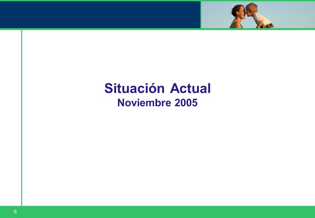 6 Situación Actual Noviembre 2005