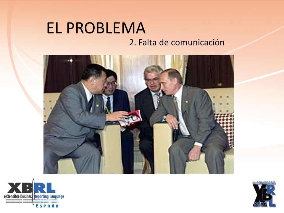 EL PROBLEMA 2. Falta de comunicación