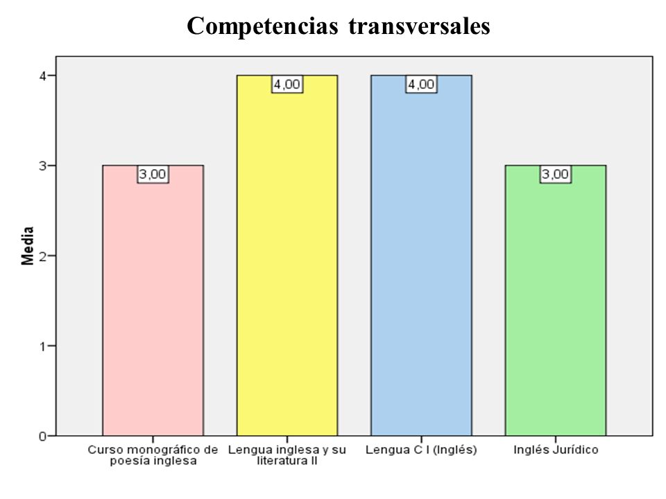 Competencias transversales