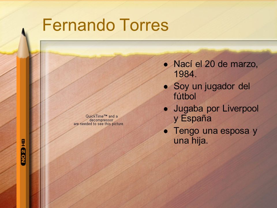 Fernando Torres Nací el 20 de marzo, 1984.