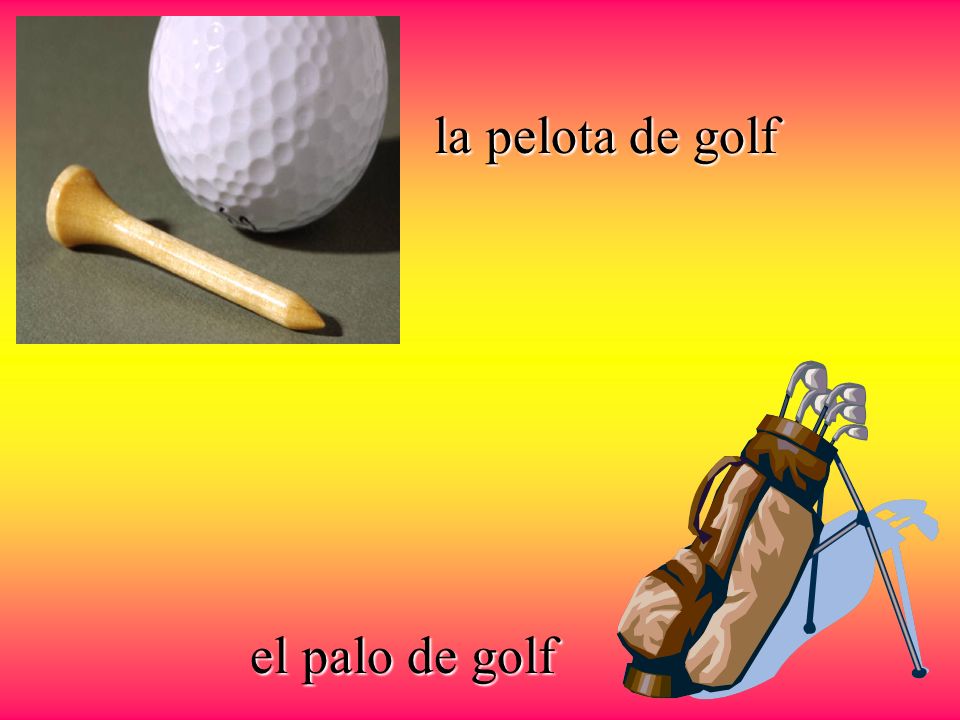 el golf el jugador de golf
