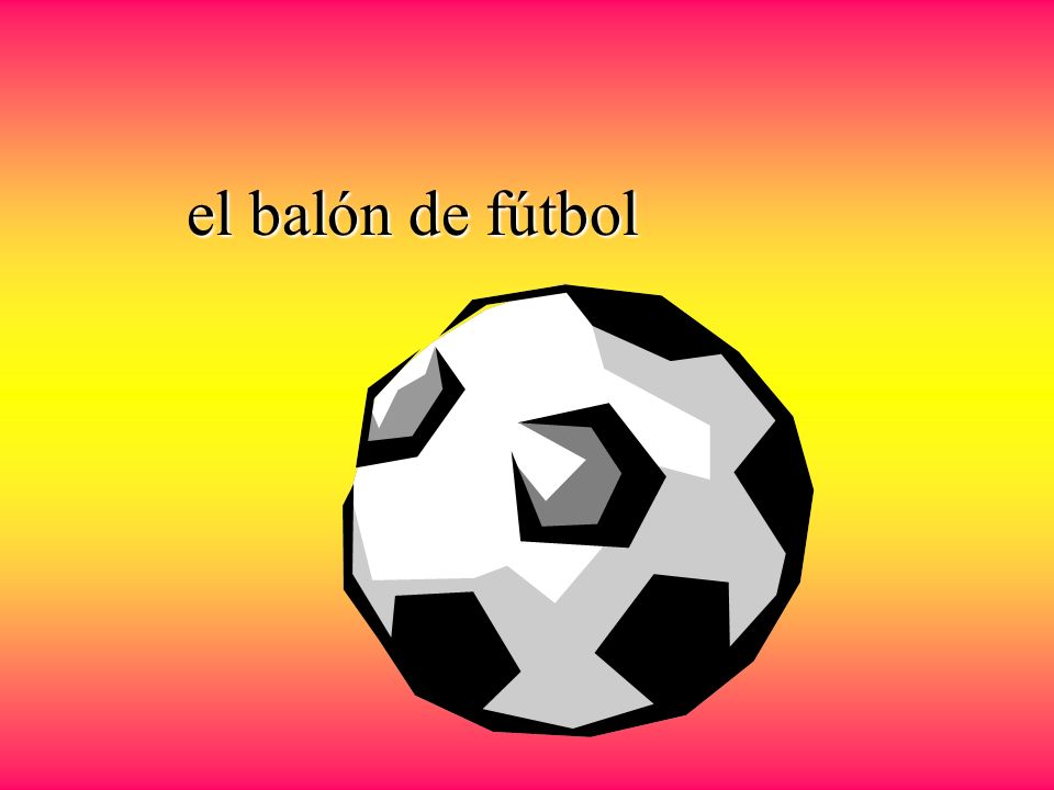 el fútbol el jugador de fútbol La pelota o el balón