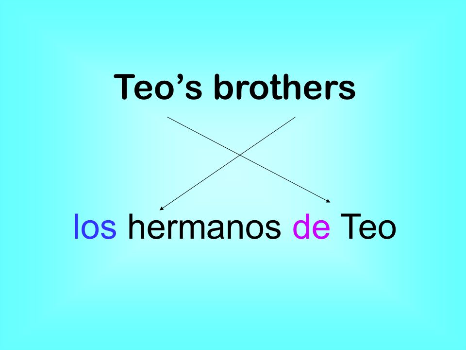 Teos brothers los hermanos de Teo