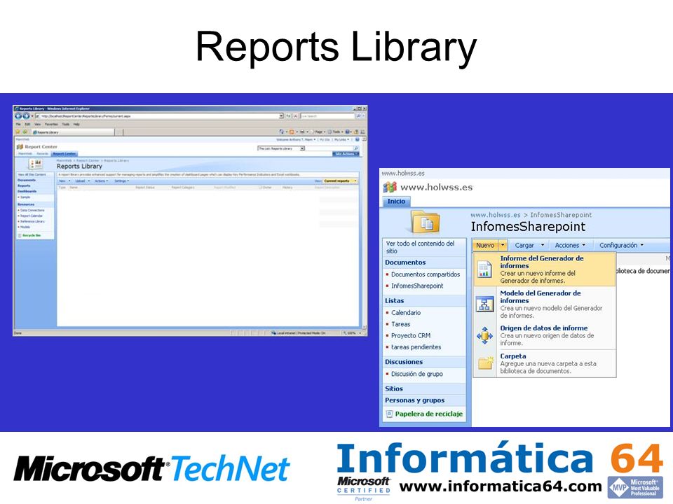 Reports Library