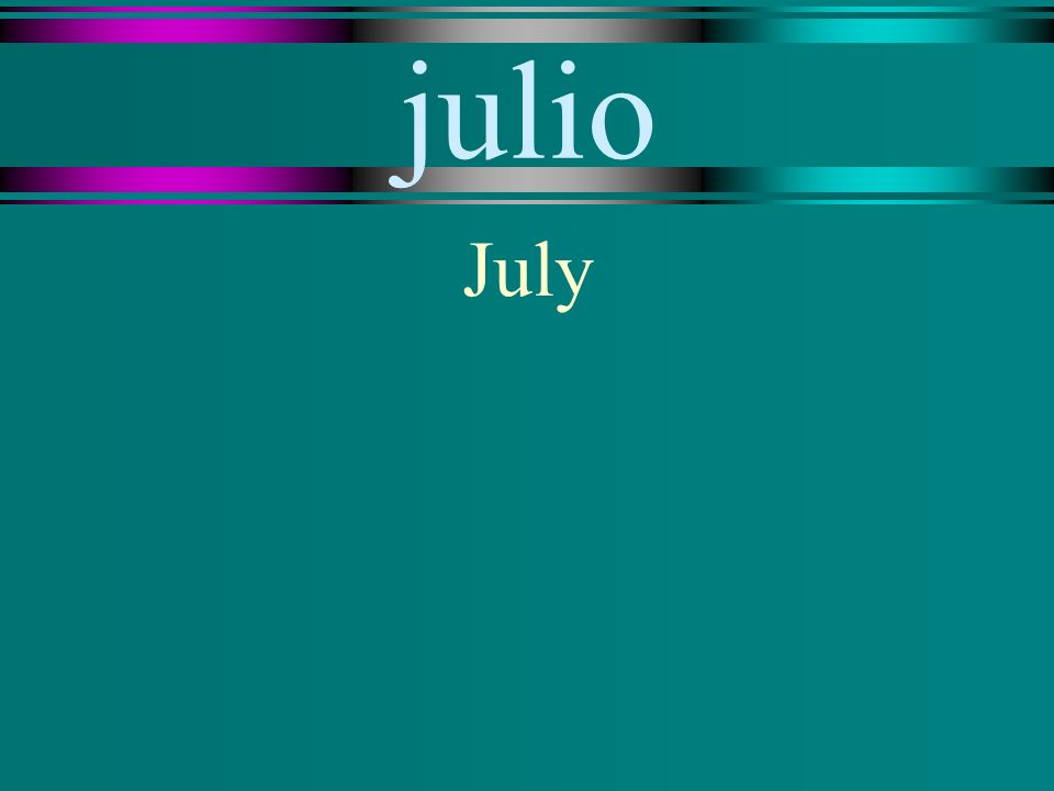 junio June